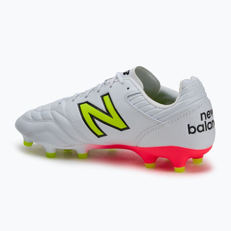 Încălțăminte de fotbal pentru bărbați New Balance 442 Pro V2 FG white 3