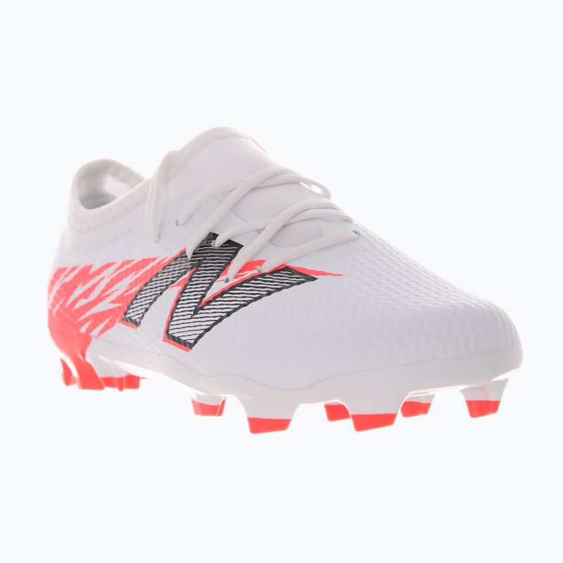 Încălțăminte de fotbal pentru copii New Balance Furon Team V8 Jr FG white 8