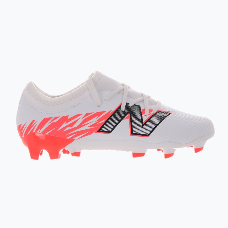Încălțăminte de fotbal pentru copii New Balance Furon Team V8 Jr FG white 9