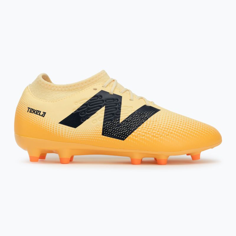Încălțăminte de fotbal pentru bărbați New Balance Tekela Magique V4+ FG beige 2