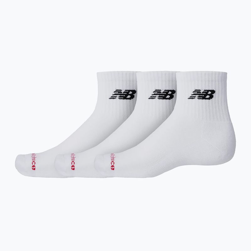 Șosete New Balance Everyday Ankle 3 perechi alb