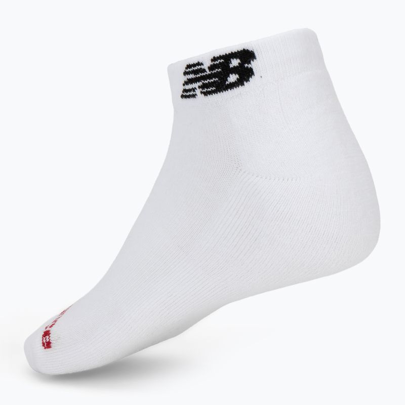 Șosete New Balance Everyday Low Cut 6 perechi white 3