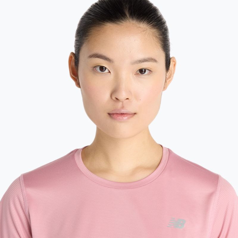 Tricou de alergare pentru femei New Balance Essentials pink taffy 4