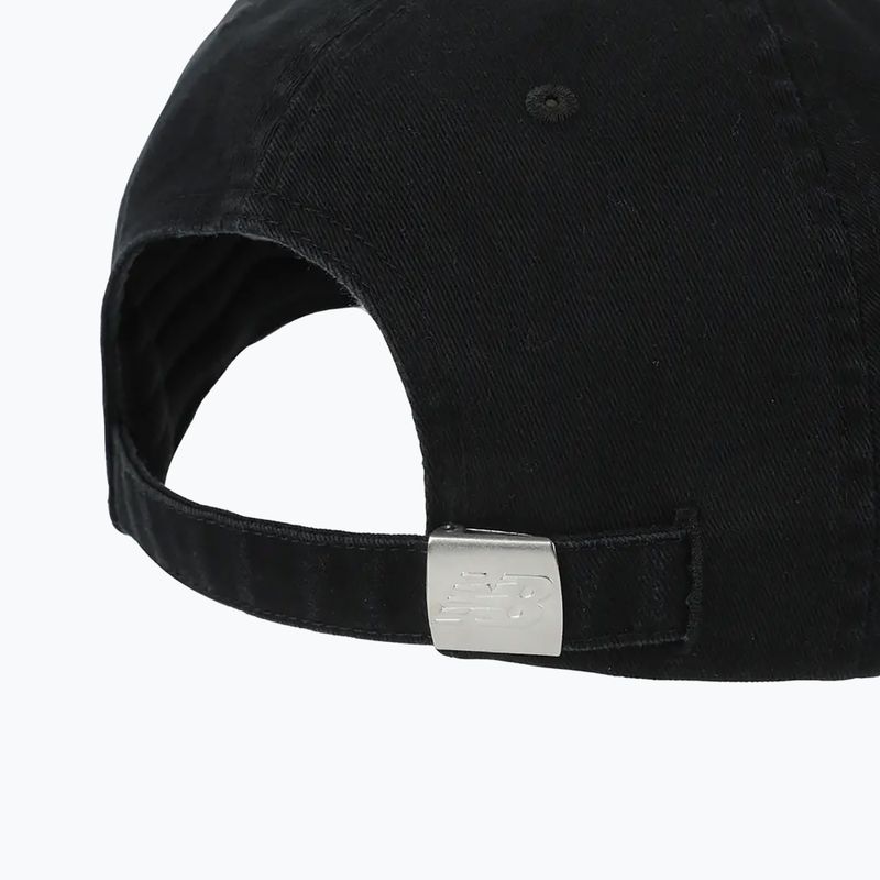 Femeii New Balance 6 Panel Class negru baseball cap 3