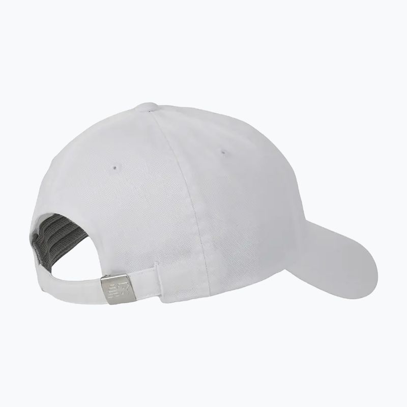 Femeii New Balance 6 Panel Class alb baseball cap 2