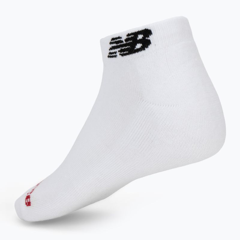 Șosete New Balance Everyday Low Cut 6 perechi white/silver metallic 5