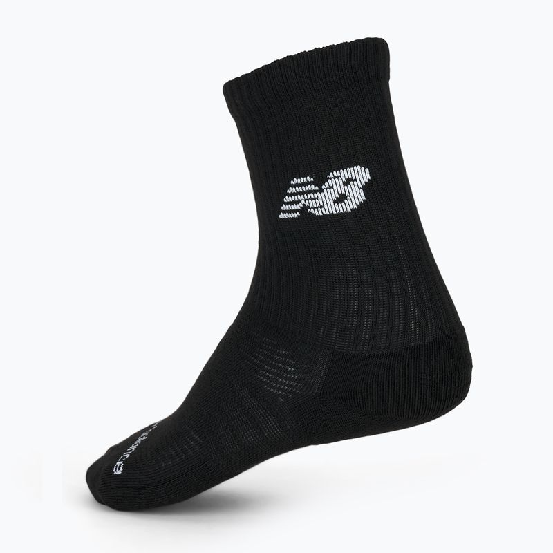 Șosete pentru copii New Balance Youth Daily Essentials Cus negre 2
