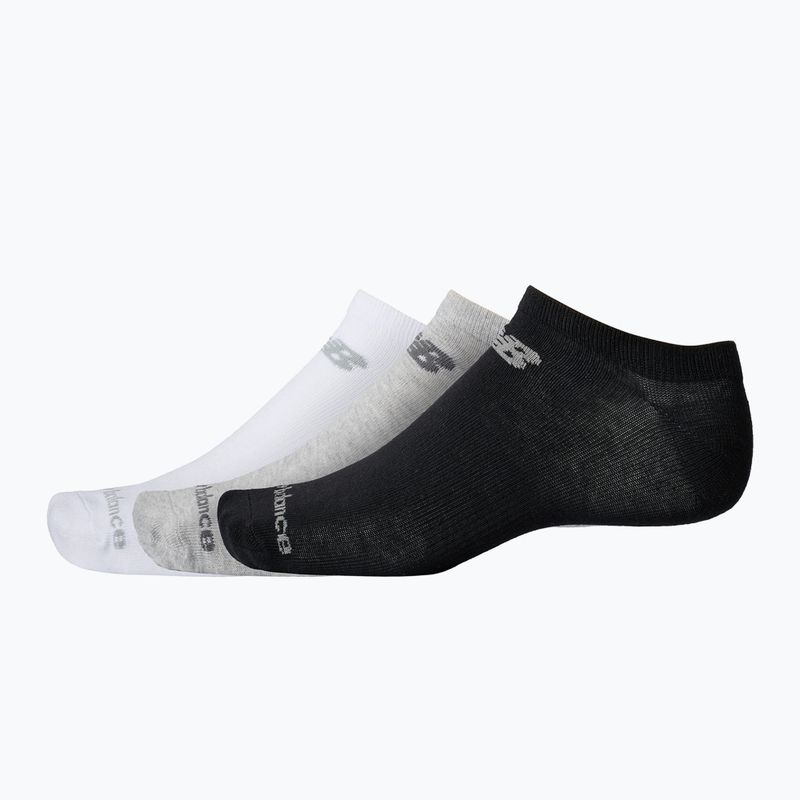 Șosete New Balance Performance Basic No Show 3 perechi white multi