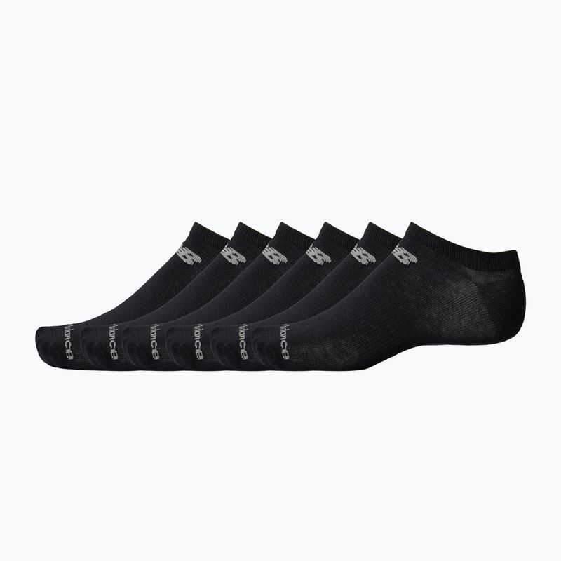 Șosete New Balance Performance Basic No Show 6 perechi black