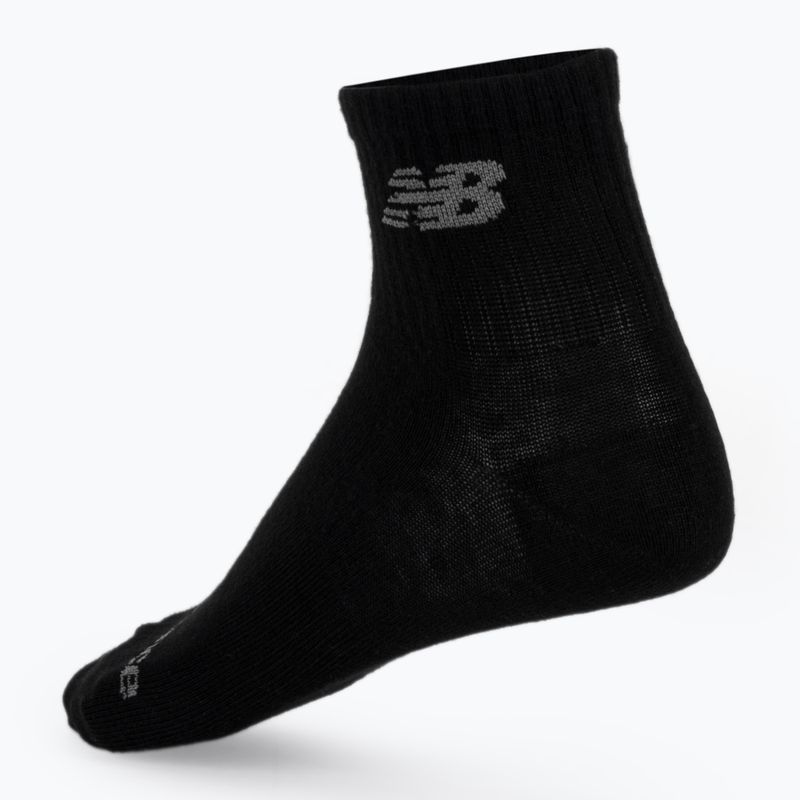 Șosete New Balance Performance Basic Ankle 2 perechi black/white 2