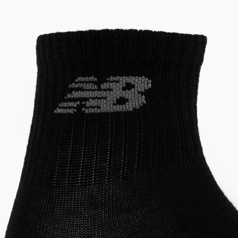 Șosete New Balance Performance Basic Ankle 2 perechi black/white 3