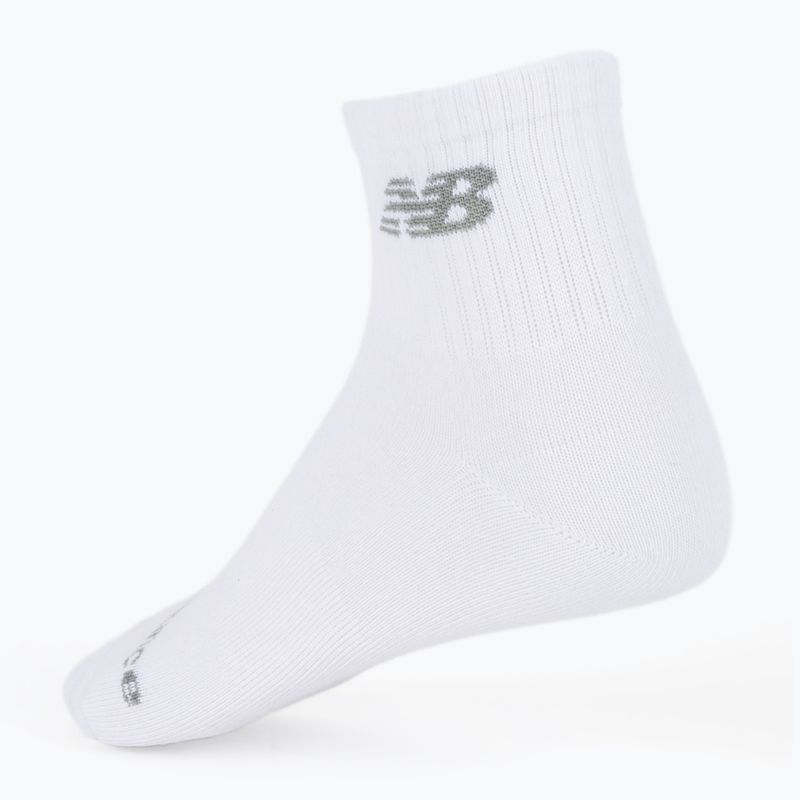 Șosete New Balance Performance Basic Ankle 2 perechi white 2