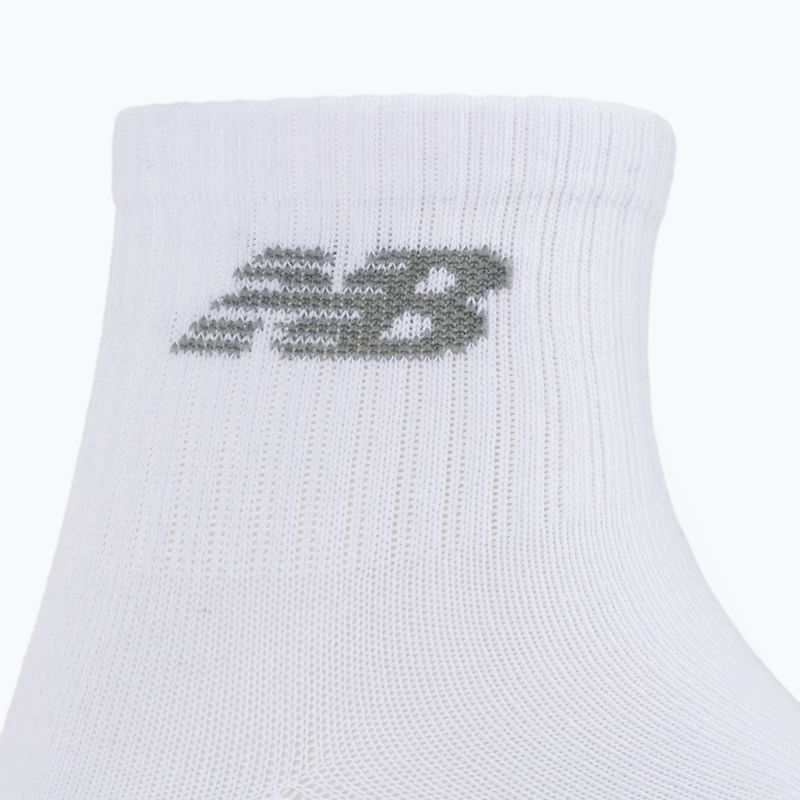 Șosete New Balance Performance Basic Ankle 2 perechi white 3