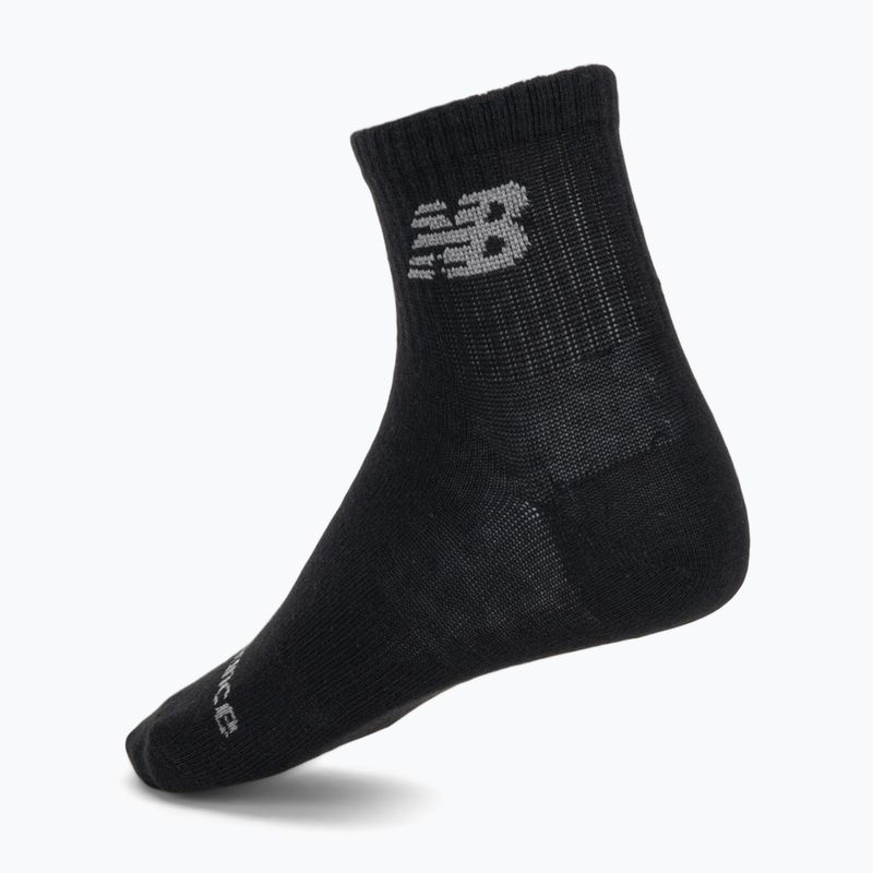 Șosete New Balance Performance Basic Ankle 3 perechi black/white 2