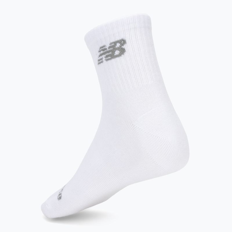 Șosete New Balance Performance Basic Ankle 3 perechi white 3