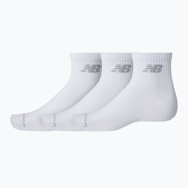 Șosete New Balance Performance Basic Ankle 3 perechi white 6