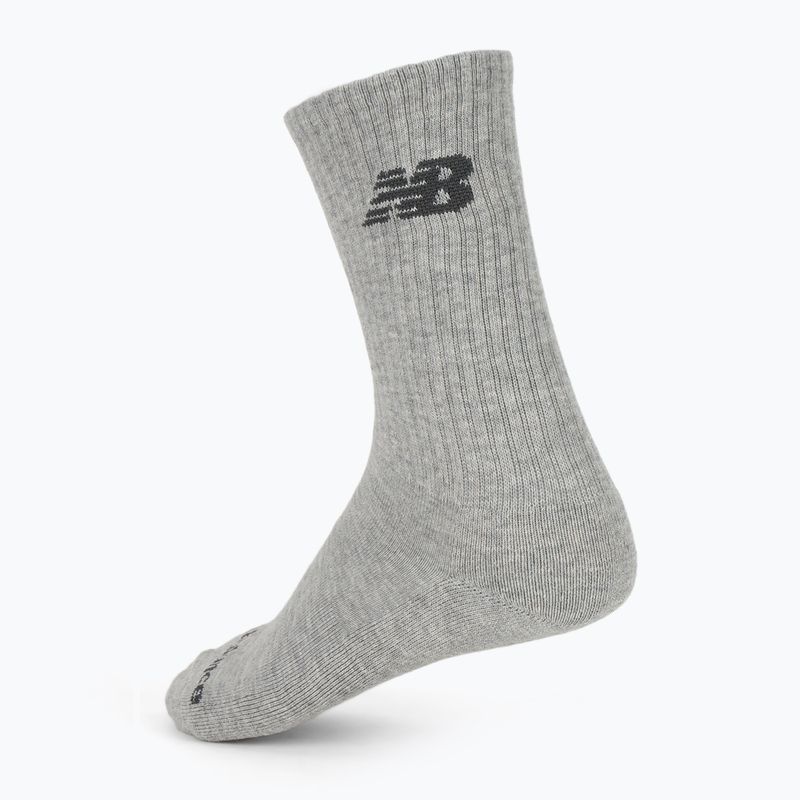 Șosete New Balance Performance Basic Crew 3 Pack whitemulti 5