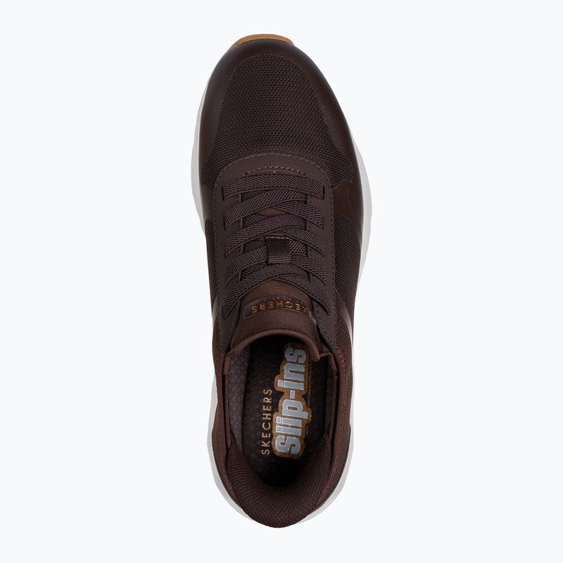 Încălțăminte pentru bărbați SKECHERS Uno Tres-Air Necessairy Comfort chocolate 11