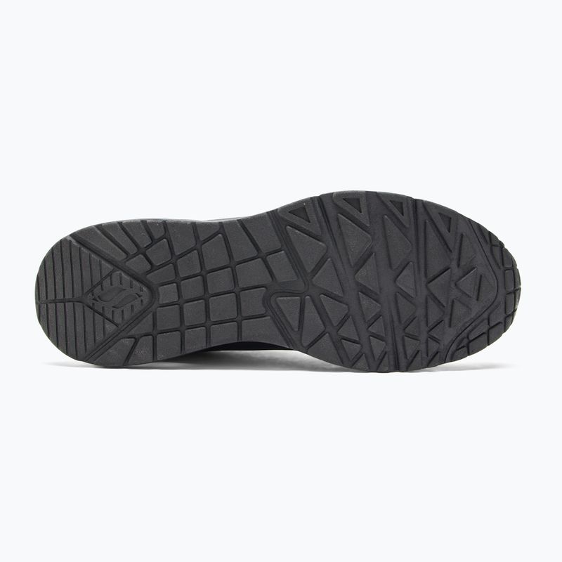 Încălțăminte pentru femei SKECHERS Uno Wedge Hi Steps black/rose gold 4