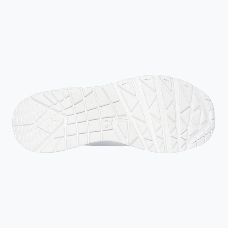 Încălțăminte pentru femei SKECHERS Uno Shimmer Away white/silver 12