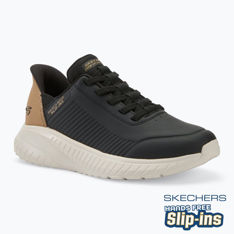Încălțăminte pentru bărbați SKECHERS Bobs Squad Chaos Heel Preferred black