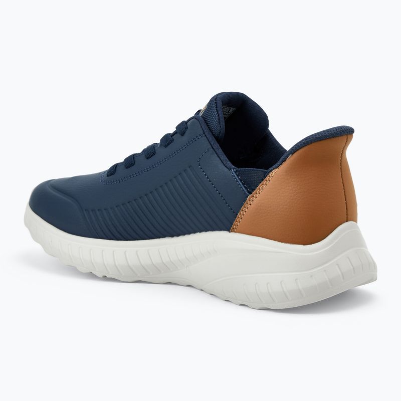 Încălțăminte pentru bărbați SKECHERS Bobs Squad Chaos Heel Preferred navy 3