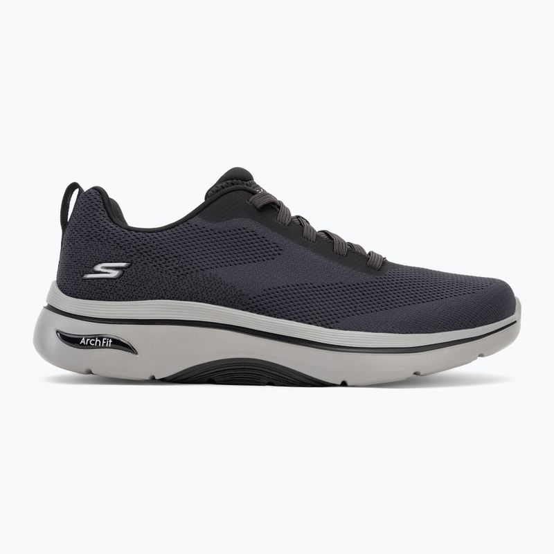 Încălțăminte pentru bărbați SKECHERS Go Walk Arch Fit 2.0 Temporal black 2