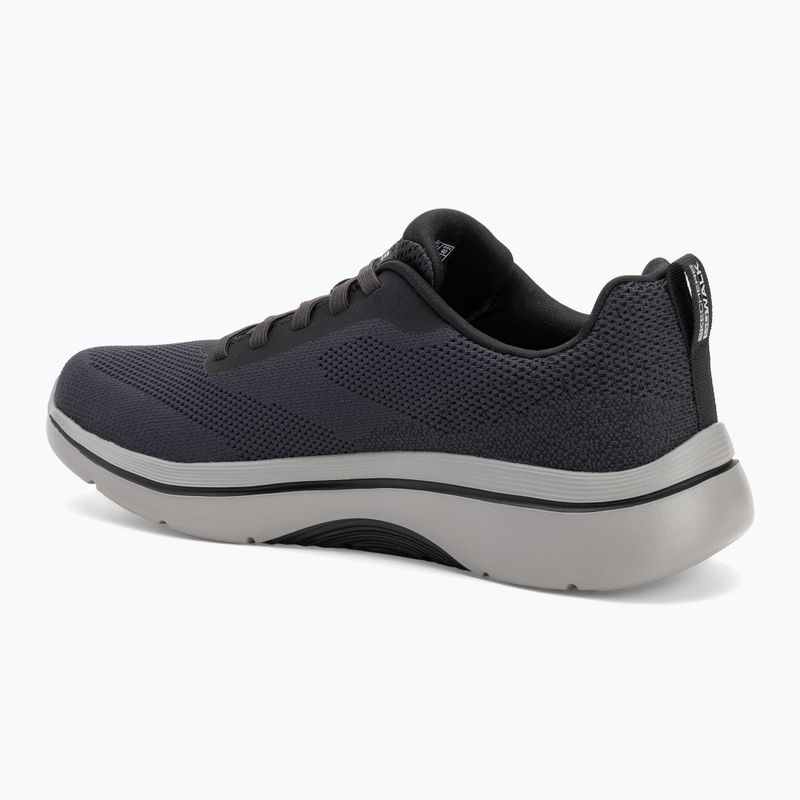 Încălțăminte pentru bărbați SKECHERS Go Walk Arch Fit 2.0 Temporal black 3