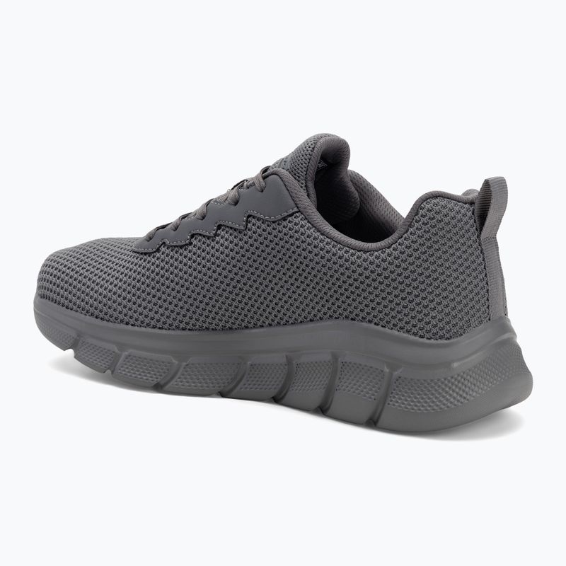 Încălțăminte pentru bărbați SKECHERS Bobs B Flex Chill Edge dark grey 3