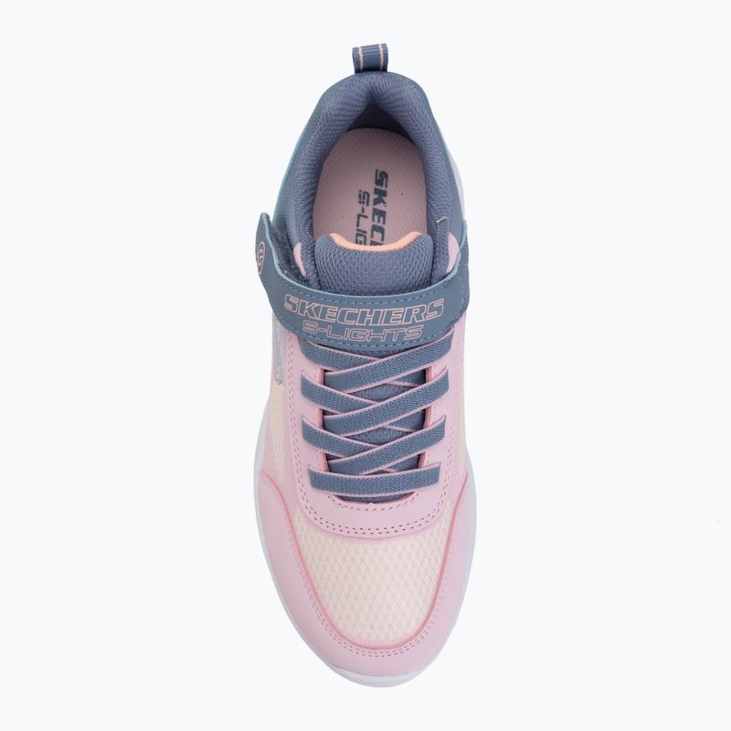 Încălțăminte pentru copii SKECHERS Sola Glow Ombre Deluxe gray 5