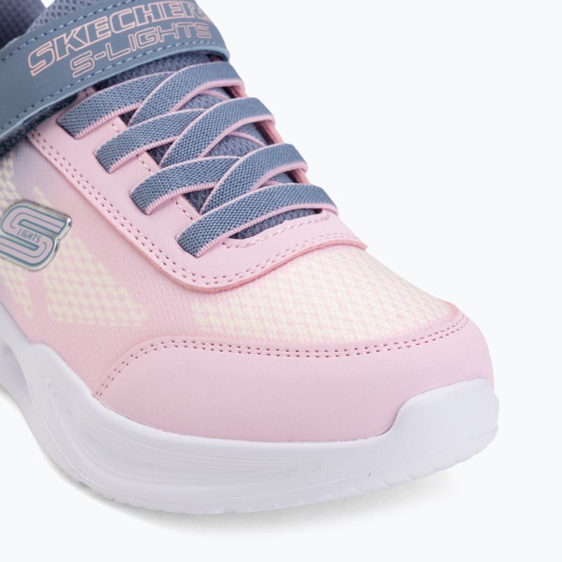 Încălțăminte pentru copii SKECHERS Sola Glow Ombre Deluxe gray 7