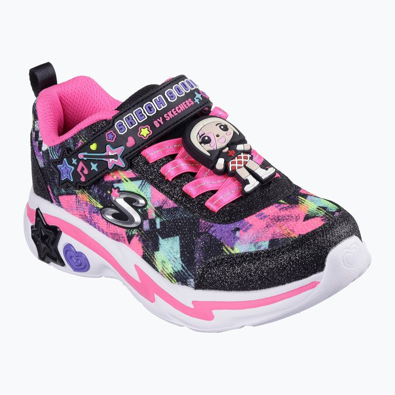 Încălțăminte pentru copii Skechers Snuggle Sneaks Skech Squad black/multi 10
