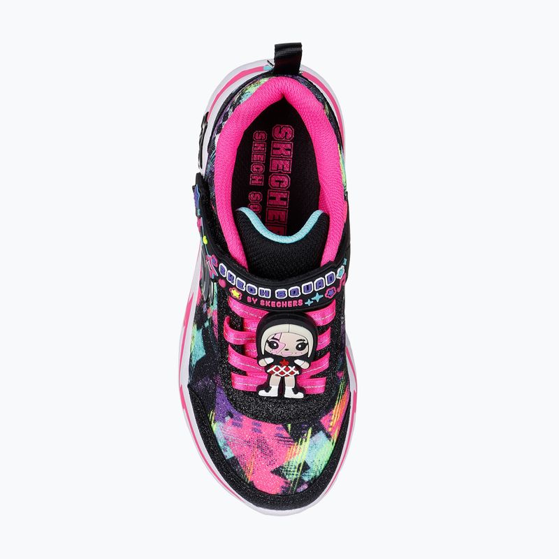 Încălțăminte pentru copii Skechers Snuggle Sneaks Skech Squad black/multi 12