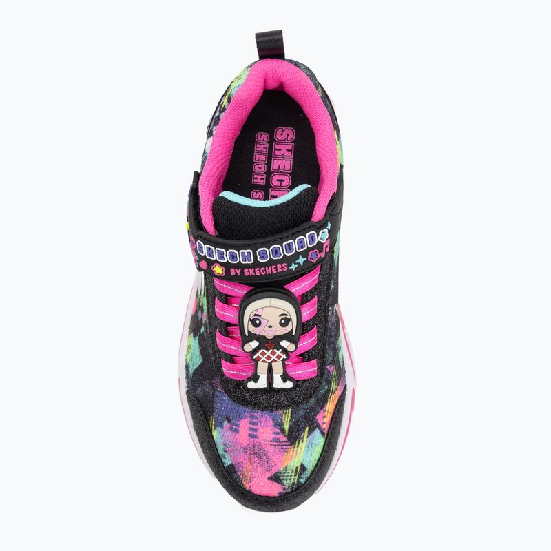 Încălțăminte pentru copii Skechers Snuggle Sneaks Skech Squad black/multi 5