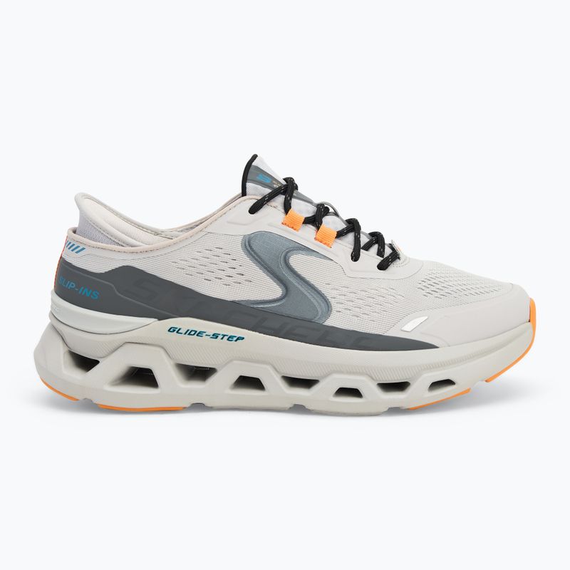 Încălțăminte pentru bărbați SKECHERS Glide Step Altus gray/orange 2