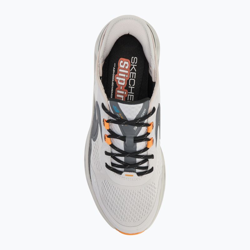 Încălțăminte pentru bărbați SKECHERS Glide Step Altus gray/orange 5