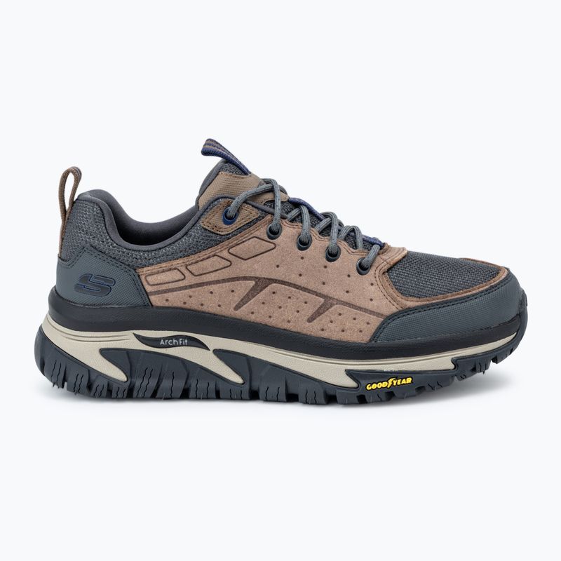 Încălțăminte pentru bărbați  SKECHERS Arch Fit Road Walker Recon brown/multicolor 2