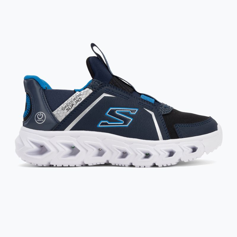 Încălțăminte pentru copii SKECHERS Slip-Ins Hypno-Flash 2.0 navy/black 2