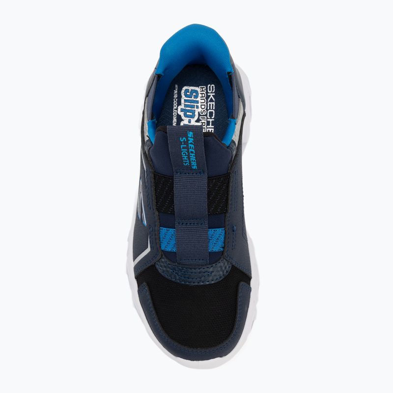 Încălțăminte pentru copii SKECHERS Slip-Ins Hypno-Flash 2.0 navy/black 5