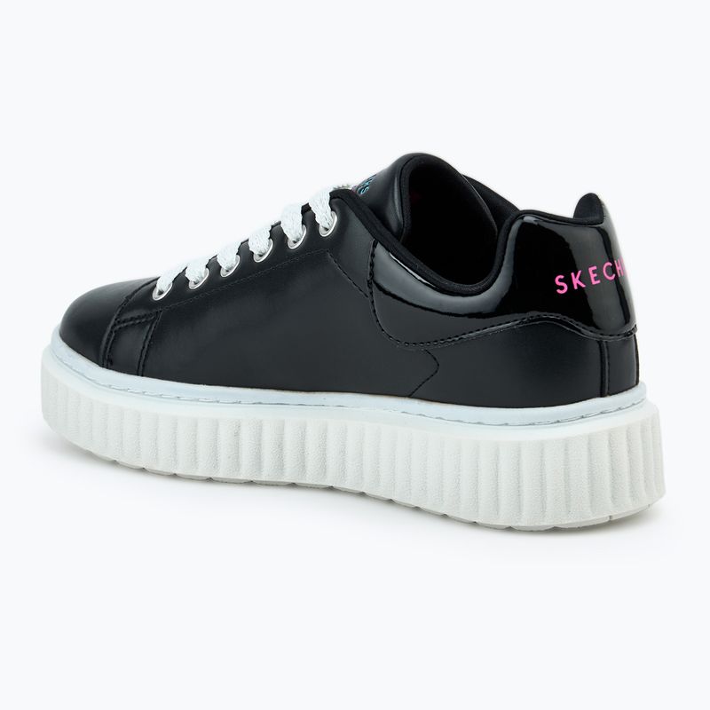 Încălțăminte pentru copii SKECHERS Hi Ridge Heart Takeover black/multicolor