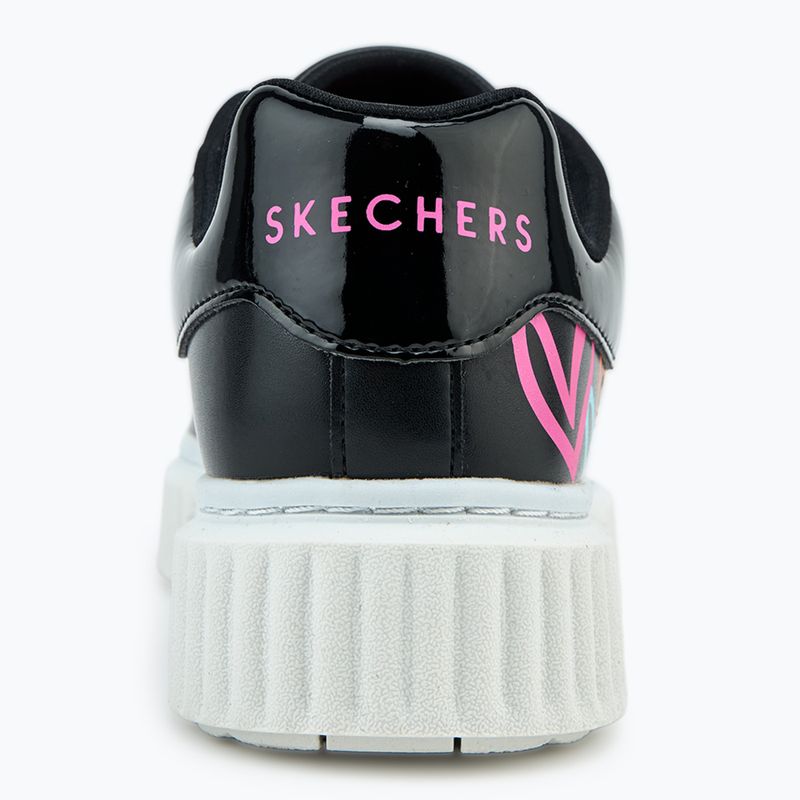 Încălțăminte pentru copii SKECHERS Hi Ridge Heart Takeover black/multicolor