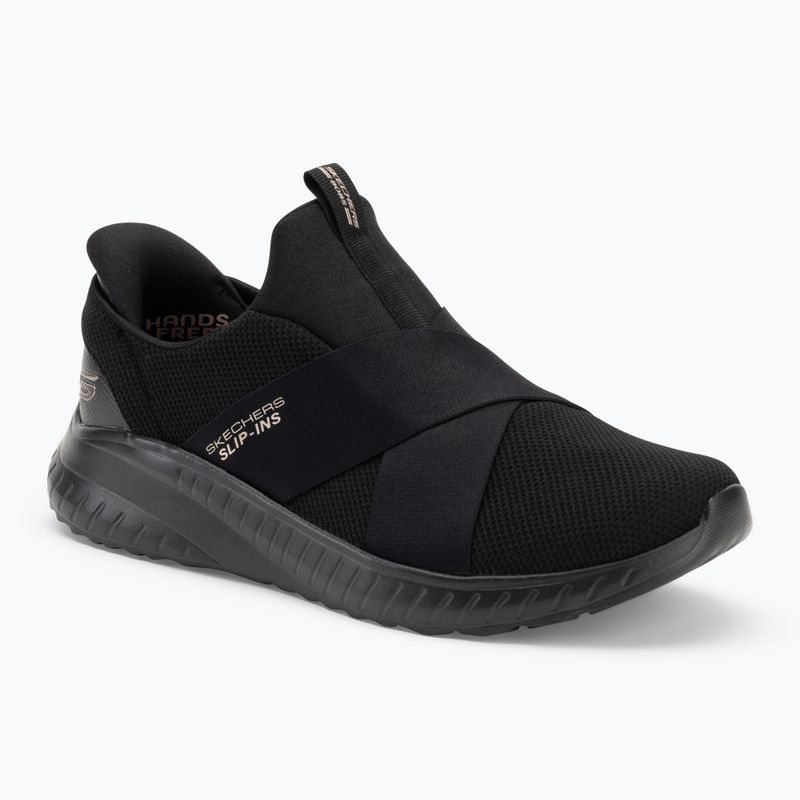 Pantofi pentru femei SKECHERS Bobs Squad Chaos Your Moment negru
