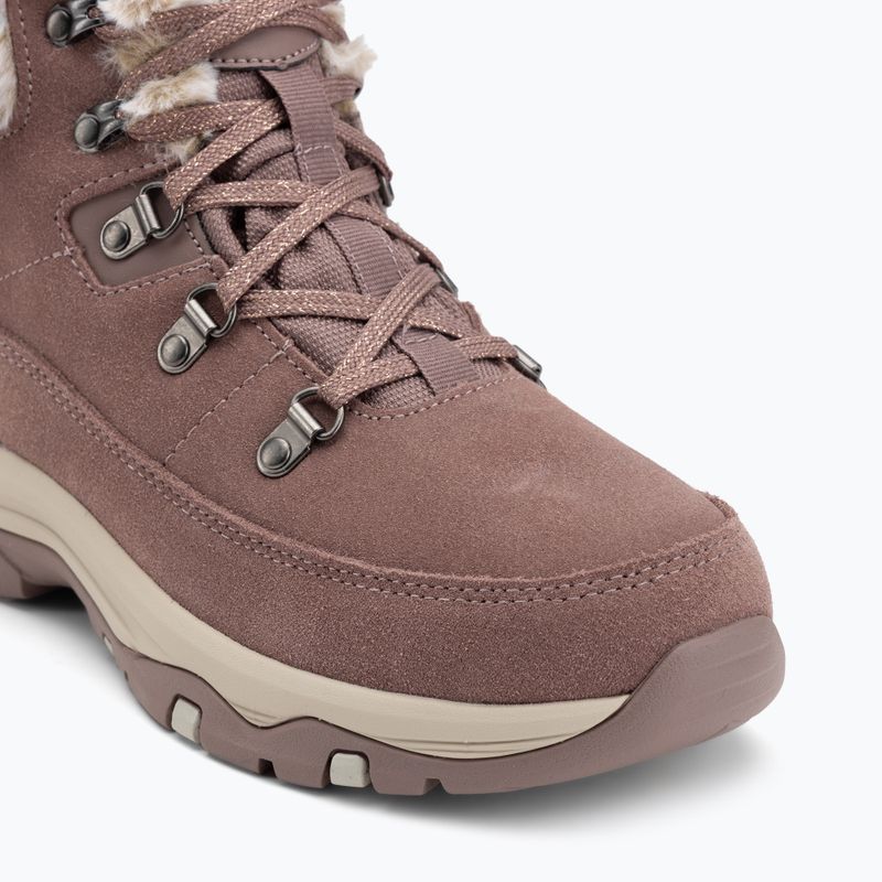 Încălțăminte pentru femei  Skechers Trego Snow Worries mauve 7