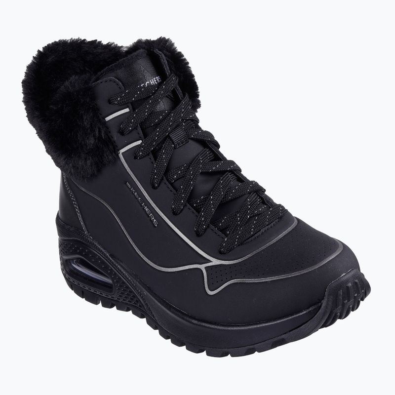 Încălțăminte pentru femei SKECHERS Uno Rugged Fall Shimmer black/metallic 8