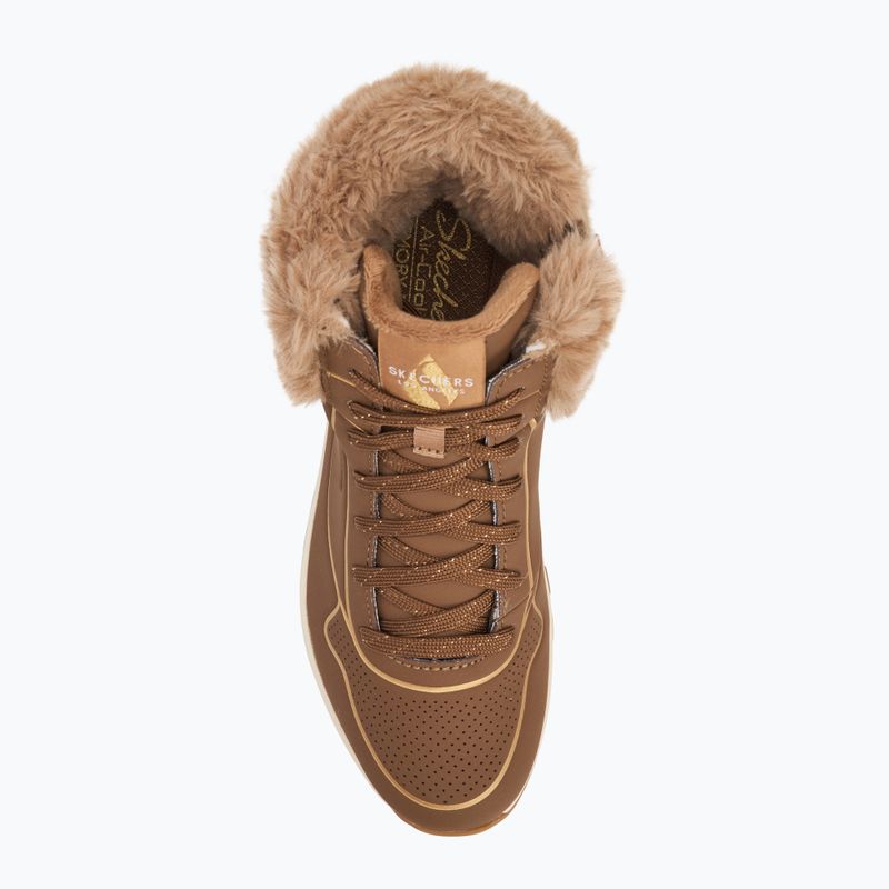 Încălțăminte pentru femei SKECHERS Uno Rugged Fall Shimmer taupe/metallic 5
