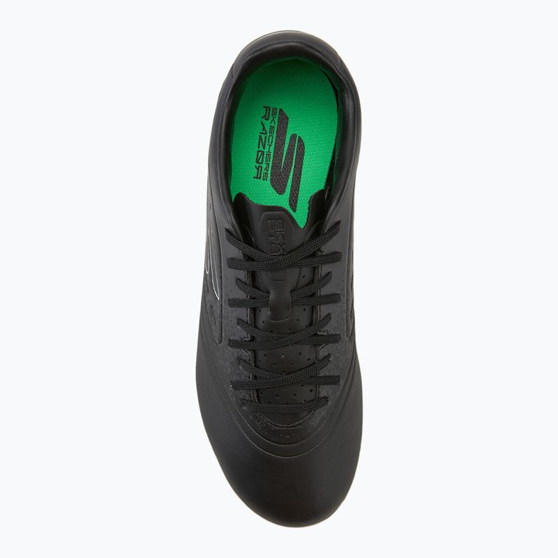 Încălțăminte de fotbal pentru bărbați Skechers Razor Academy Gold 1.5 FG black/silver 5