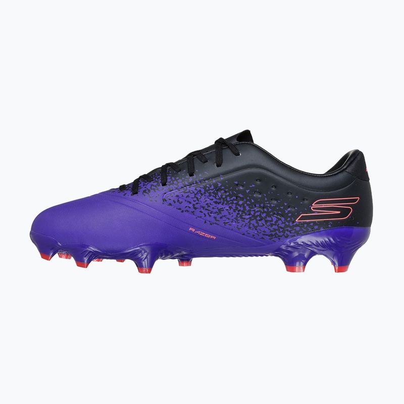 Încălțăminte de fotbal pentru bărbați Skechers Razor Academy Gold 1.5 FG purple 9