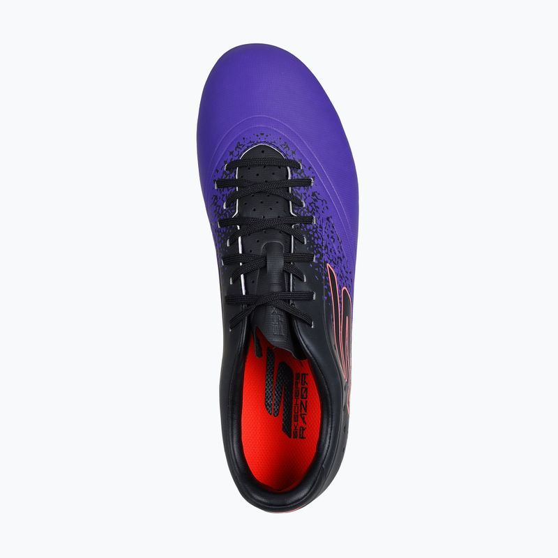 Încălțăminte de fotbal pentru bărbați Skechers Razor Academy Gold 1.5 FG purple 10