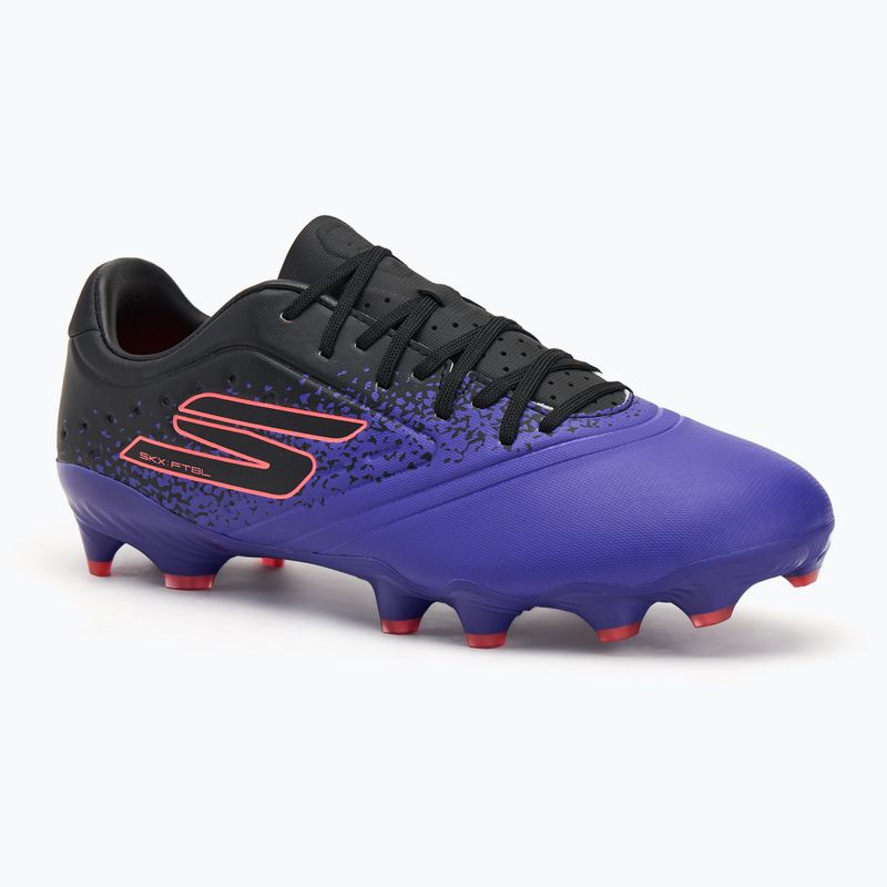 Încălțăminte de fotbal pentru bărbați Skechers Razor Academy Gold 1.5 FG purple