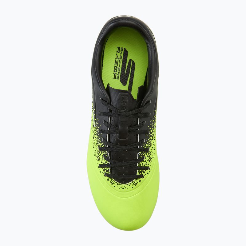 Încălțăminte de fotbal pentru bărbați Skechers Razor Academy Gold 1.5 FG yellow/black 5